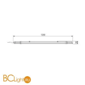 Уличный потолочный светильник Elektrostandard Linear LTB71 белый a052845 - Фото 4