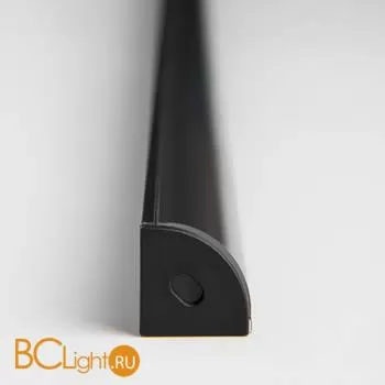 Угловой алюминиевый профиль черный/черный для светодиодной ленты Elektrostandard LL-2-ALP a053626 - Фото 1