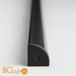 Угловой алюминиевый профиль черный/черный для светодиодной ленты Elektrostandard LL-2-ALP a053626 - Фото 1