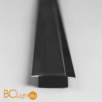 Встраиваемый алюминиевый профиль черный/черный для светодиодной ленты Elektrostandard LL-2-ALP a053622 - Фото 1