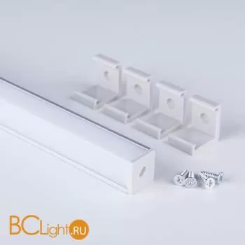 Квадратный угловой алюминиевый профиль для светодиодной ленты Elektrostandard LL-2-ALP a041814 - Фото 4