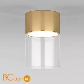 Спот Elektrostandard Lumen 25047/LED 10W 4000К латунь/прозрачный a064707