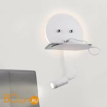 Бра Elektrostandard Lungo MRL LED 1017 белый a047876 - Фото 0