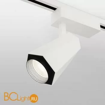 Трековый светильник для однофазного шинопровода Elektrostandard Magnum LTB46 белый матовый - Фото 2