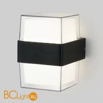 Уличный настенный светодиодный светильник Elektrostandard Maul 1519 TECHNO LED чёрный a048170 - Фото 1
