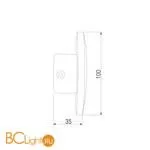 Настенный светильник Elektrostandard Mini Disc MRL LED 1126 золото a061712 - Фото 1