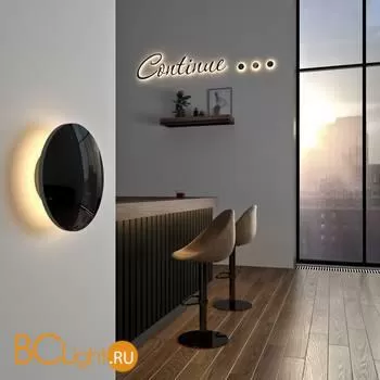 Настенный светильник Elektrostandard Mini Disc MRL LED 1126 черный жемчуг a061713 - Фото 0