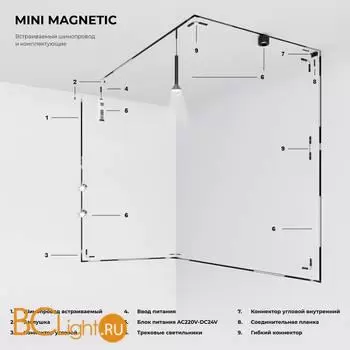 Шинопровод Elektrostandard Mini Magnetic new 85170/00 a065630 - Фото 3