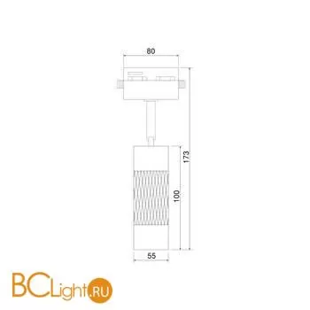 Трековый светильник Elektrostandard Mizar MRL 1007 a047375 - Фото 3