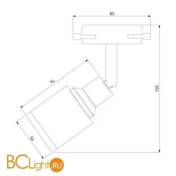 Трековый светильник Elektrostandard Molly LTB31 a043140 - Фото 4