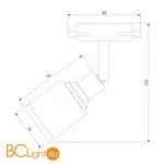 Трековый светильник Elektrostandard Molly LTB31 a043139 - Фото 3