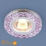 Встраиваемый светильник Elektrostandard Moray 2194 MR16 SL/VL зеркальный/фиолетовый a036818 - Фото 0