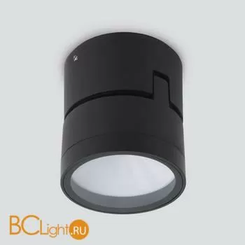 Уличный настенный светильник Elektrostandard OKKO 35157/U черный a061142 - Фото 0