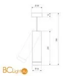 Спот Elektrostandard Oliver DLS022 9W 4200K черный матовый a045507 - Фото 3