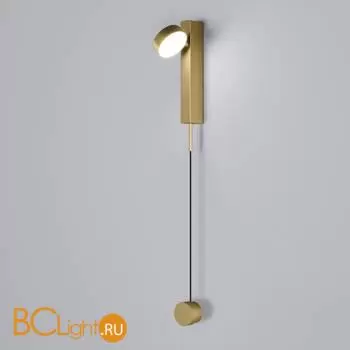 Настенный светильник Elektrostandard Orco new 40112/LED латунь a066405