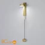 Настенный светильник Elektrostandard Orco new 40112/LED латунь a066405 - Фото 1