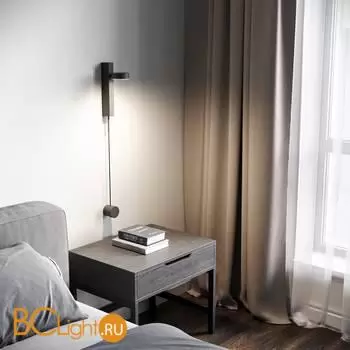 Настенный светильник Elektrostandard Orco new 40112/LED графит a066404 - Фото 3