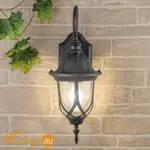 Уличный настенный светильник Elektrostandard Orion черный a025002 - Фото 0