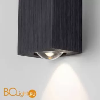 Настенный светильник Elektrostandard Petite 40110/LED черный a056599 - Фото 0