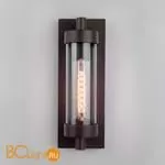 Уличный настенный светильник Elektrostandard Pipe 35151/D коричневый a058496 - Фото 1
