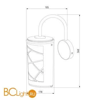 Бра Elektrostandard Premier GL 1017D a039856 - Фото 1