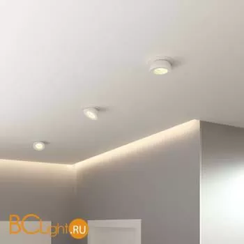 Встраиваемый светильник Elektrostandard Pruno 25080/LED 8W 4200К белый a060941 - Фото 0