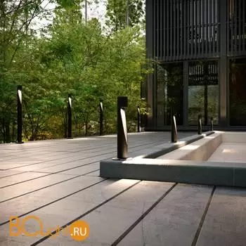 Фонарный столб Elektrostandard Recess new 35177/S черный a067381 - Фото 0