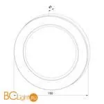 Настенный светильник Elektrostandard Rim LTB52 белый a048714 - Фото 4