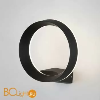 Настенный светильник Elektrostandard Ring 1710 TECHNO LED черный a054933 - Фото 1
