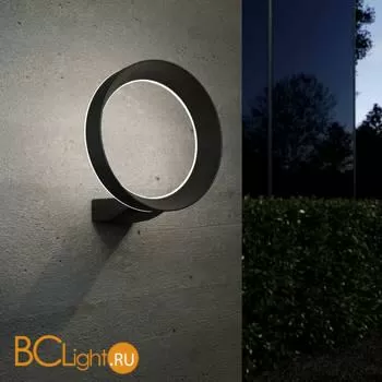 Настенный светильник Elektrostandard Ring 1710 TECHNO LED черный a054933 - Фото 0