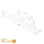 Настенный светильник Elektrostandard Rino 40121/LED белый a061223 - Фото 2