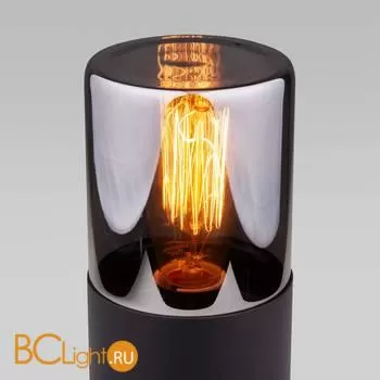 Ландшафтный светильник Elektrostandard Roil чёрный/дымчатый плафон IP54 35125/S a055632 - Фото 1