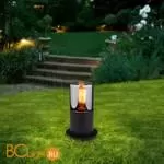 Ландшафтный светильник Elektrostandard Roil чёрный/дымчатый плафон IP54 35125/S a055632 - Фото 0