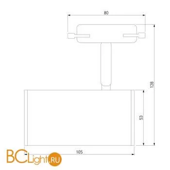 Трековый светильник Elektrostandard Rutero MRL 1002 a044004 - Фото 2
