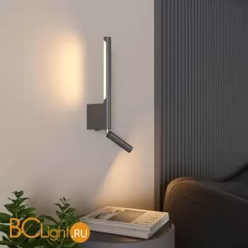 Настенный светильник Elektrostandard Sarca new 40111/LED графит a066402 - Фото 3