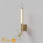 Настенный светильник Elektrostandard Sarca new 40111/LED латунь a066401 - Фото 0