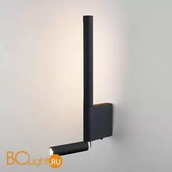 Настенный светильник Elektrostandard Sarca new 40111/LED черный a063692 - Фото 0