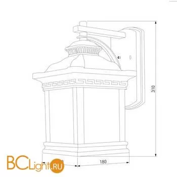 Бра Elektrostandard Sargas GL 1027D a048177 - Фото 3
