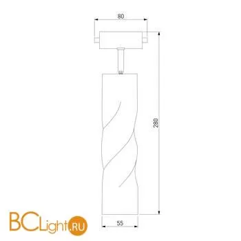 Трековый светильник Elektrostandard Scroll LTB29 a042894 - Фото 4