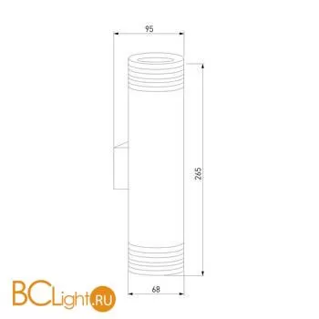 Настенный светодиодный светильник Elektrostandard Selin MRL LED 1004 белый a043955 - Фото 1
