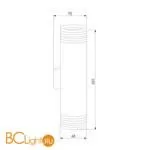 Настенный светодиодный светильник Elektrostandard Selin MRL LED 1004 белый a043955 - Фото 1