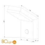 Бра Elektrostandard Sensor 1541 TECHNO LED черный a053946 - Фото 3