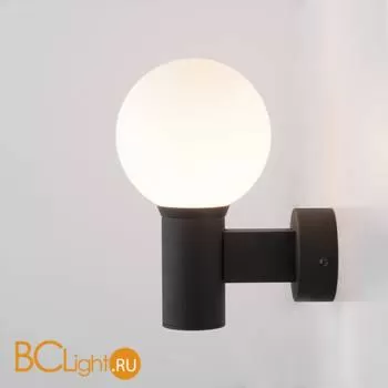 Уличный настенный светильник Elektrostandard Sfera 35126/D черный a060122 - Фото 3