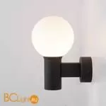 Уличный настенный светильник Elektrostandard Sfera 35126/D черный a060122 - Фото 3