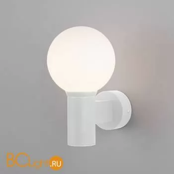 Уличный настенный светильник Elektrostandard Sfera 35126/D белый a060123