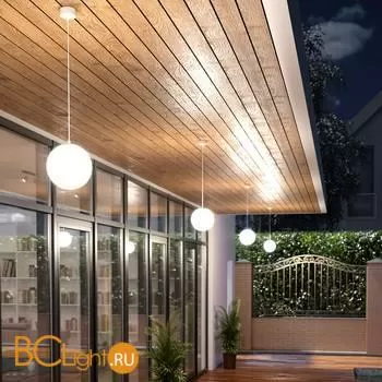 Уличный подвесной светильник Elektrostandard Sfera 35158/U белый a061035 - Фото 1