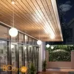 Уличный подвесной светильник Elektrostandard Sfera 35158/U белый a061035 - Фото 1