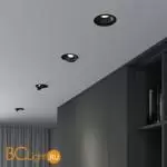 Встраиваемый светодиодный светильник 6W 4200K чёрный 25083/LED a062944 - Фото 1