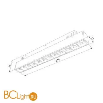 Трековый светильник Elektrostandard Slim Magnetic 85005/01 a057193 - Фото 2
