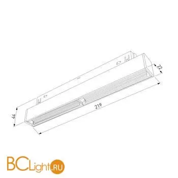 Трековый светильник Elektrostandard Slim Magnetic 85008/01 a057196 - Фото 2